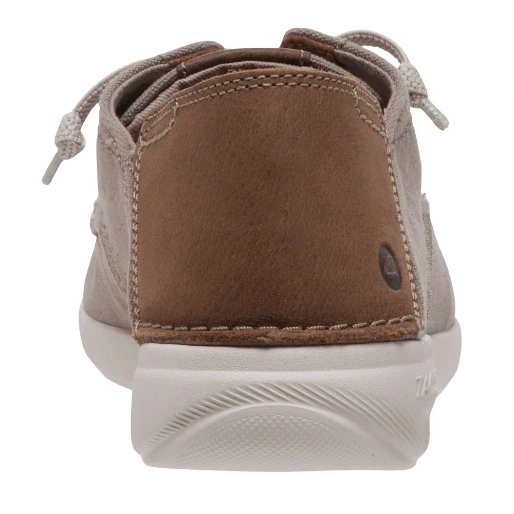 Clarks Gorwin Lace-Up Sneakers / Shoes - NEW Mens 10 Stone - #46177-OFCL